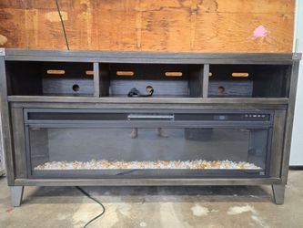 Ashley furniture entertainment center w/ fireplace heater