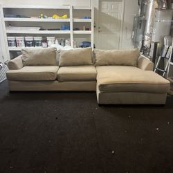 FREE DELIVERY🛻🔥✅️ Beige L Shape Sectional