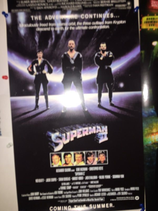 Superman II movie poster