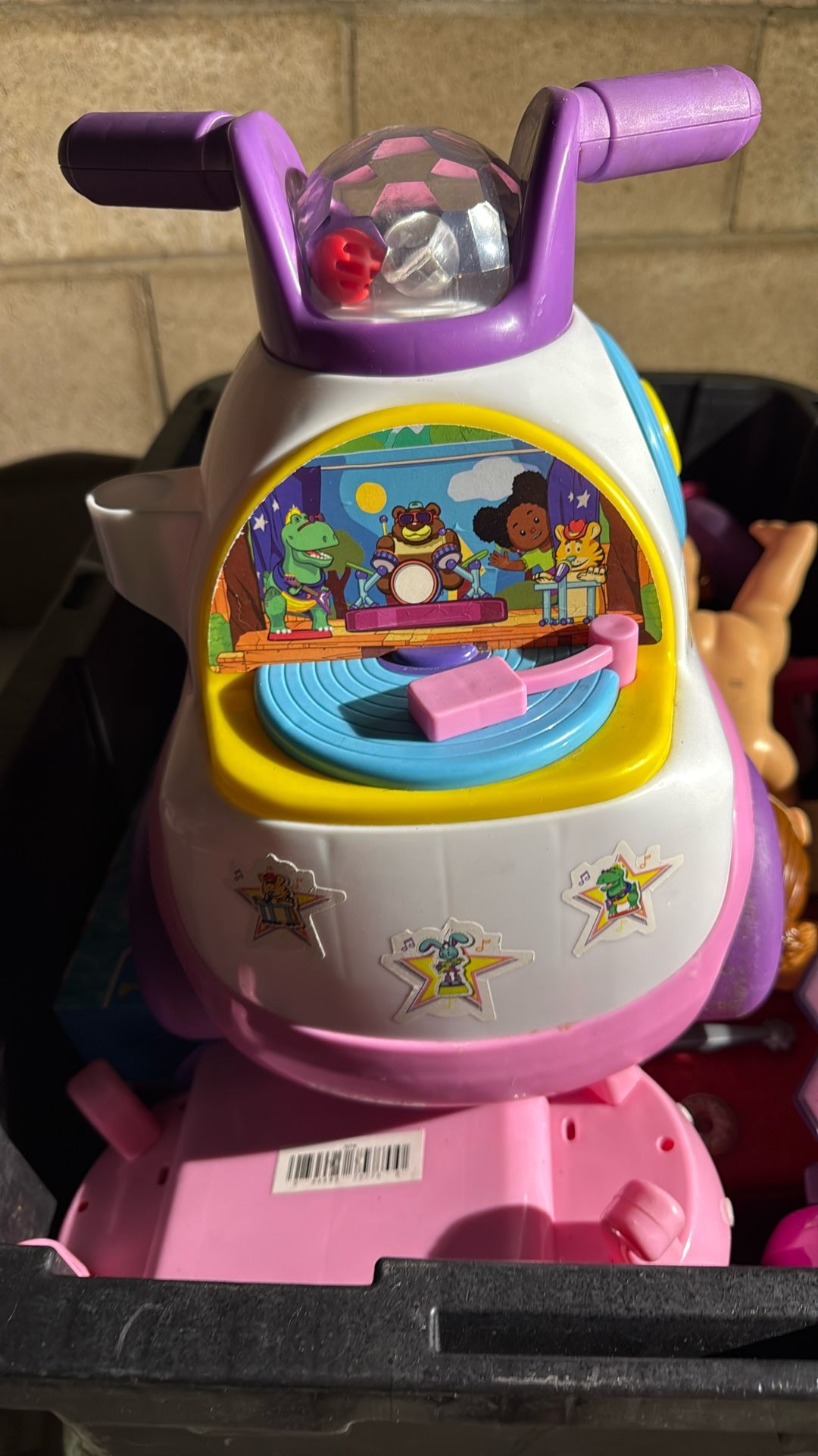 Little People Push Car