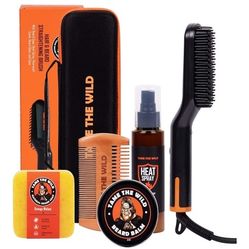Heated Beard Brush/Straightener 