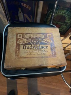 Budweiser wooden box