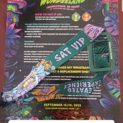 Nocturnal wonderland VIP Ticket