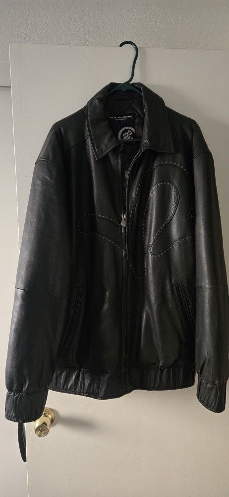 RocaWear Men's Leather Jacket