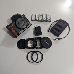 Sony ZV-1 4k Camera + Accessories 