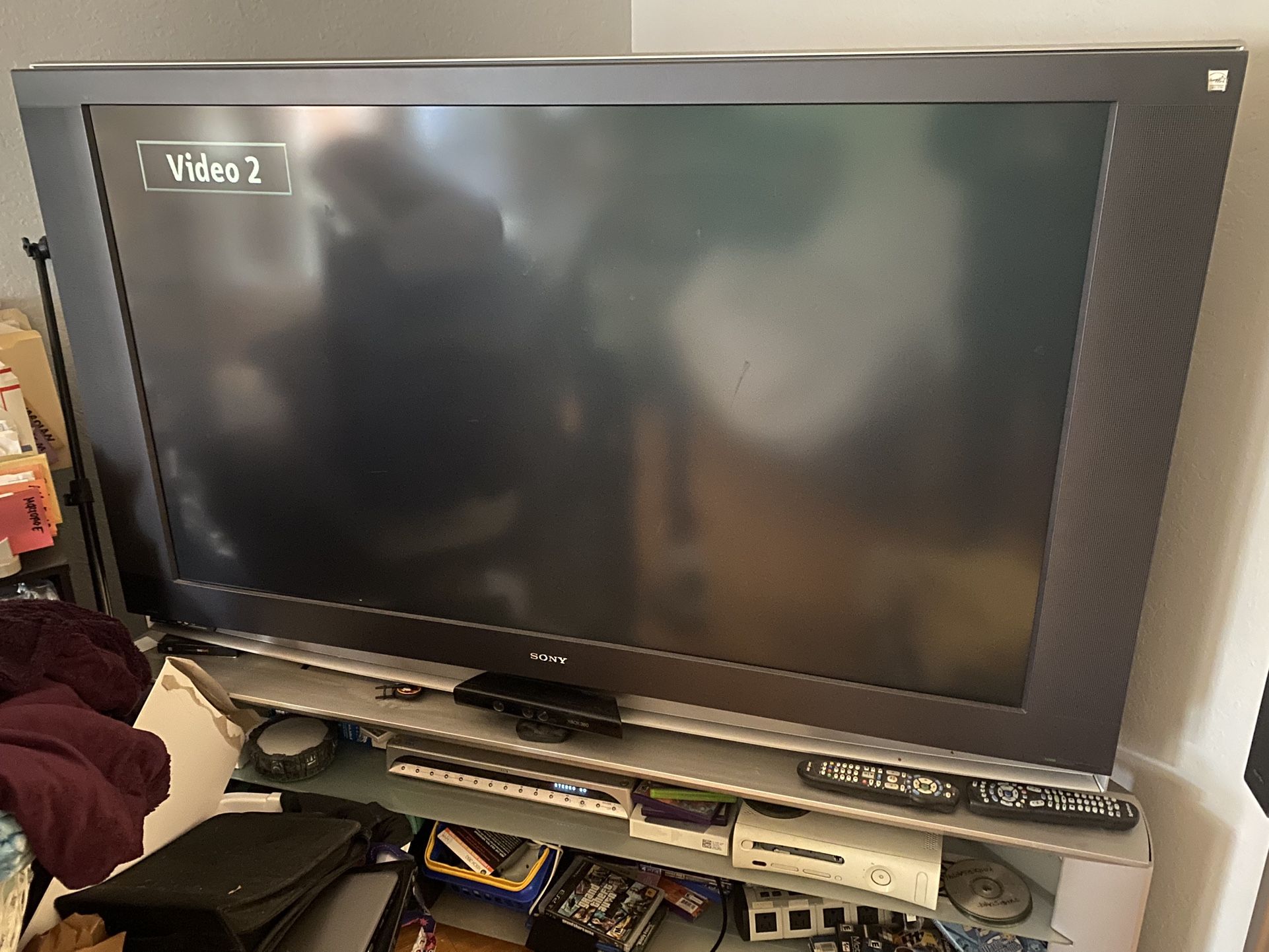 Free 65" Sony Vega Rear Projection LCD HDTV