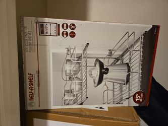 Rev-a-shelf Stainless storage unit