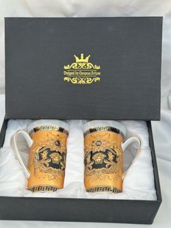 Versace Mugs (set of 2)