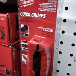MILWAUKEE COAX COMPRESSION CRIMPER