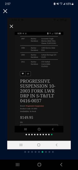 Harley Davidson Lowering Springs 