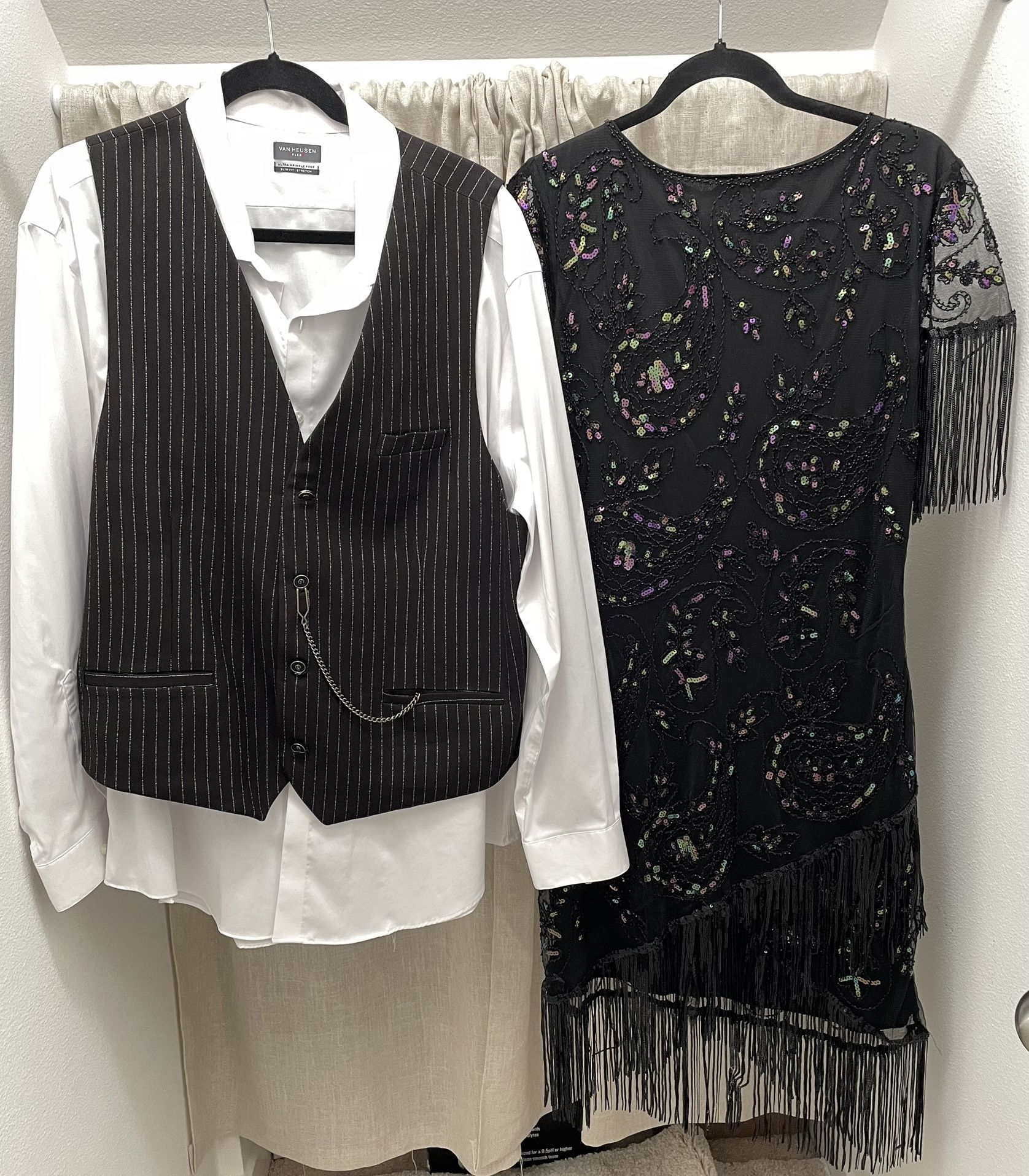 LOWEST PRICE! His and Hers Roaring 20's Halloween Costumes