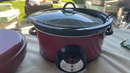 Red crockpot