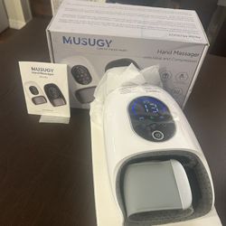 Brand New Msugy Hand, Massager Heat And Compression Just Took Out Out Of The Box To Take Photos