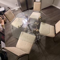 BRONZE DINNING TABLE