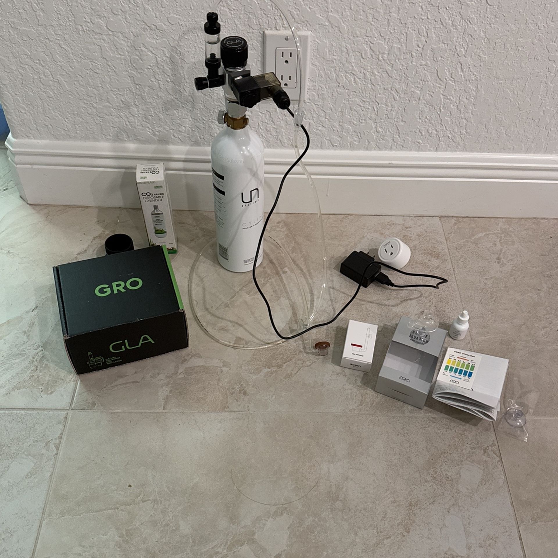 Planted CO2 System with GLA Regulator