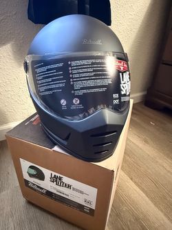Biltwell Motorcycle Helmet