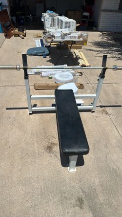 Bench press and Bar