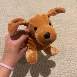 Brown Dog Plush