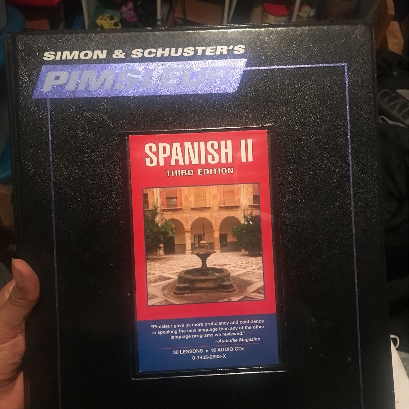 16 Disc Booklet Learn Spanish