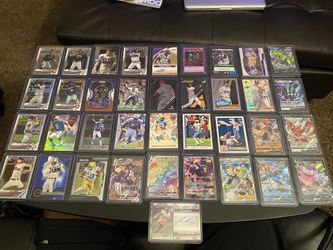Football Baseball And Pokémon Cards