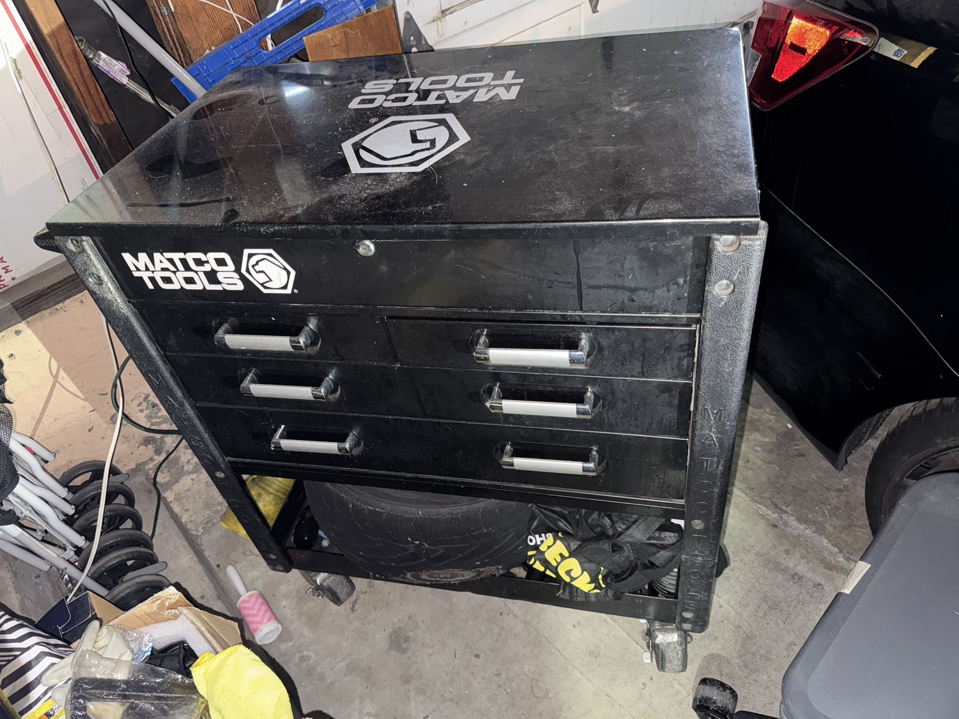 Matco Tool Box Rolling Cart