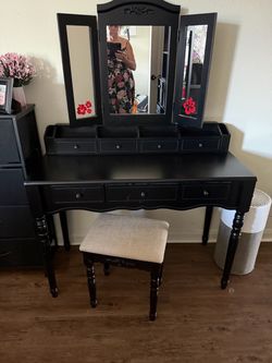 Makeup table