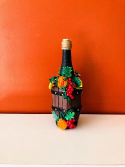 Wine Bottle Handmade Art - Living room/ Kitchen Decor 