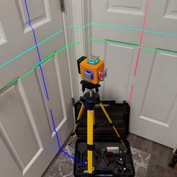 4x360 Self Levelling Professional Laser Level