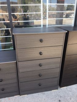 Chest 5 Drawers In Any Color New 