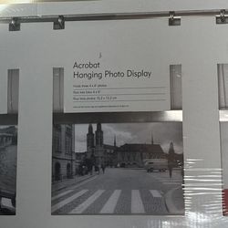 Acrobat hanging photo display