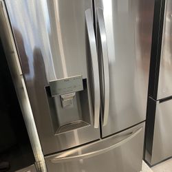 Stainless Steel 26 Cu. Ft. Smart WiFi Enabled French Door Refrigerator