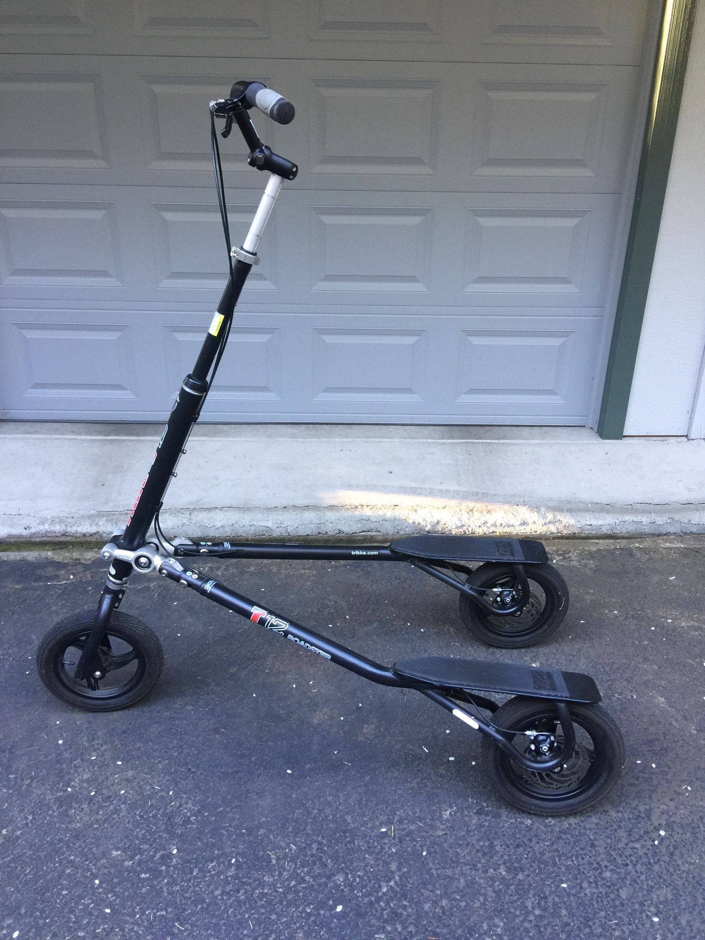 Trikke T12 Roadster Scooter Skateboard Carving Bike