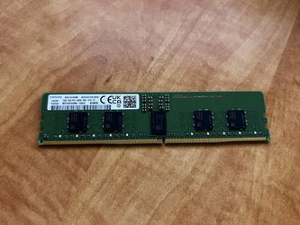 Samsung M321R2GA3BB6-CQK 16GB DDR5-4800 REG EC8 RDIMM PC5-38400R ECC Registered DIMM 288-Pin 1Rx8 1.1V Server Memory RAM Module