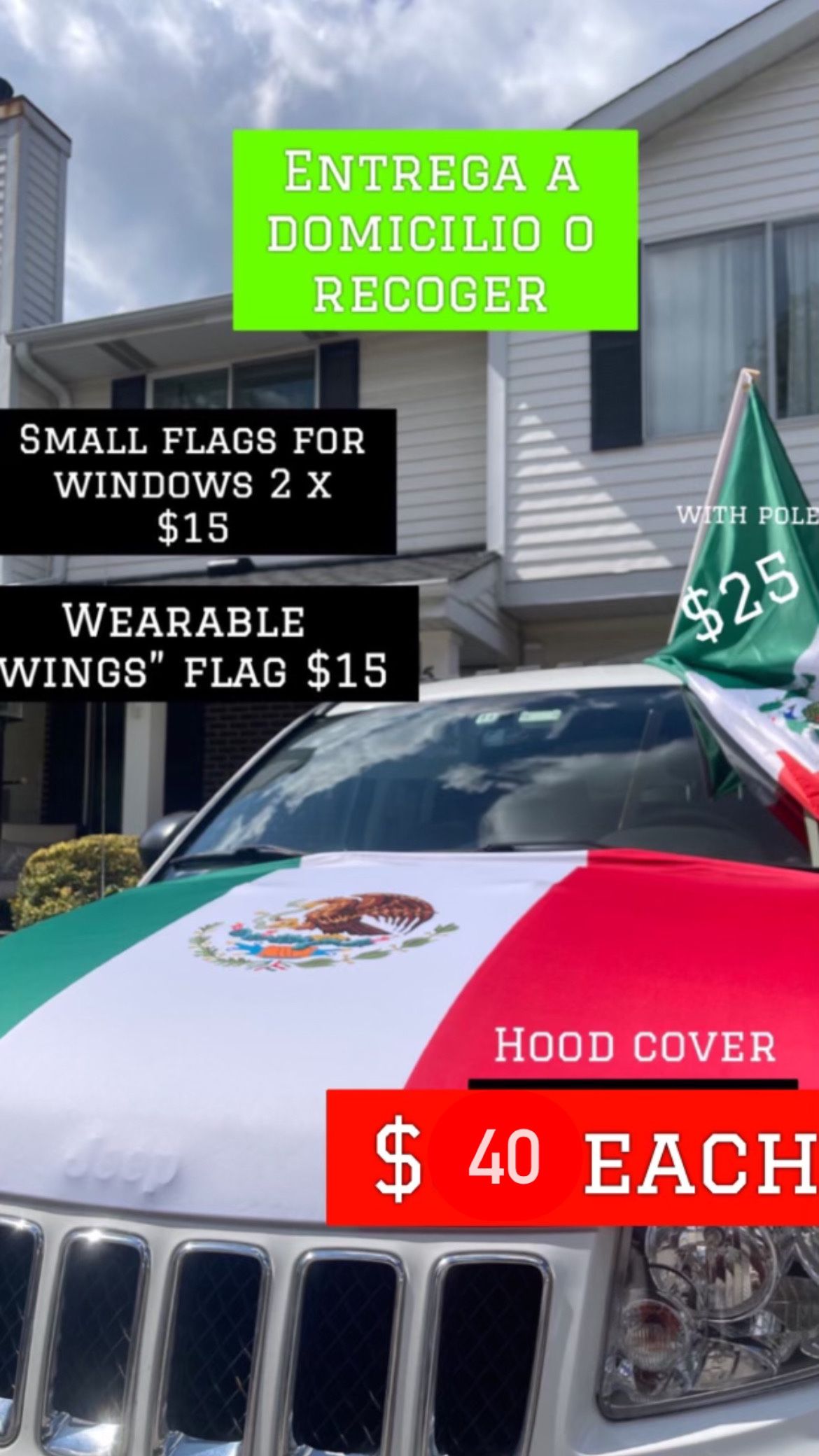 Banderas Mexicanas/ Mexican Flags