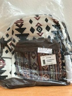 Brand new Izzy Aztec backpack