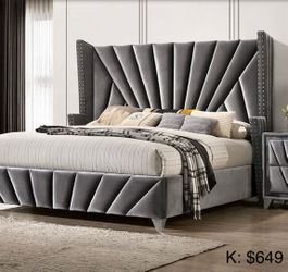 King bed frame