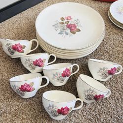 Floral Antique China
