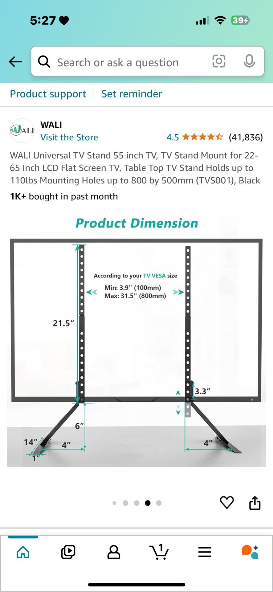 Tv Stand Mount