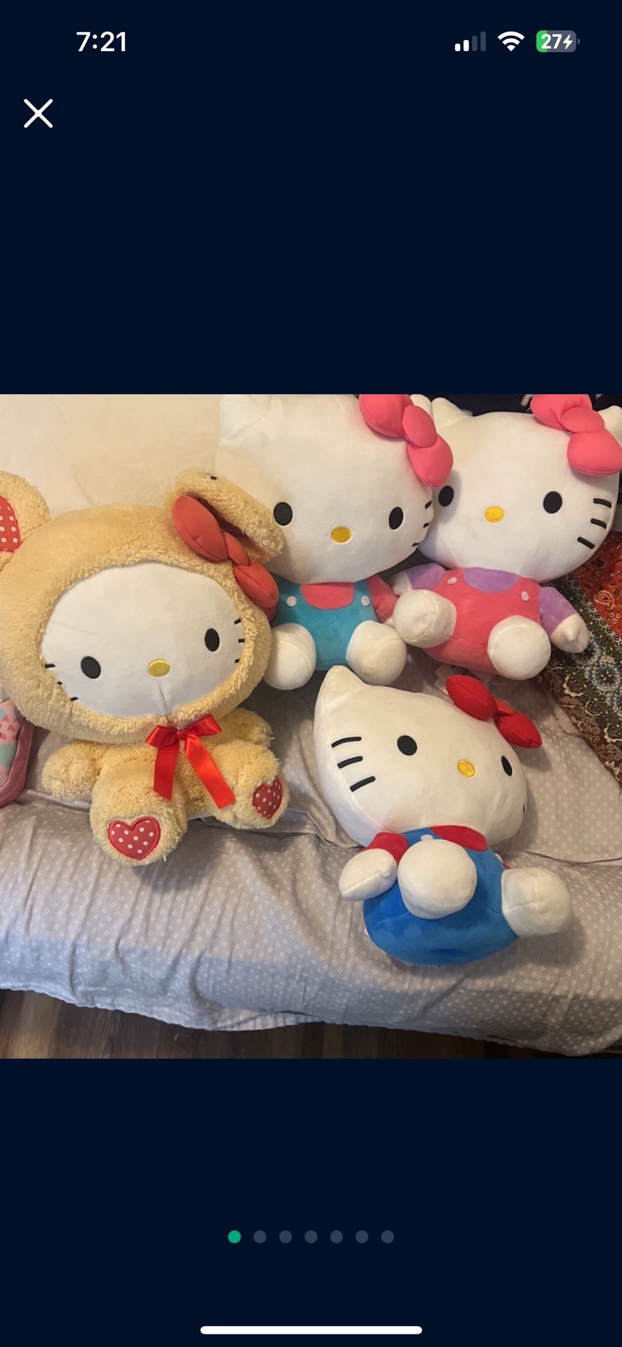 Hello Kitty Plushies