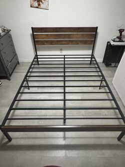 BED FRAME AND MATTRESS $150