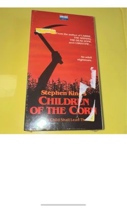 Children of the Corn VHS 1984 Nelson Full Screen R NTSC Fritz Kiersch Horton sealed