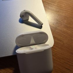 Apple AirPods Wireless Ear Buds, Bluetooth Headphones with Lightning Charging Case Included (Left Ear Only)
