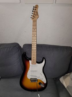 Austin Electric Guitar Sunburst Stratocaster