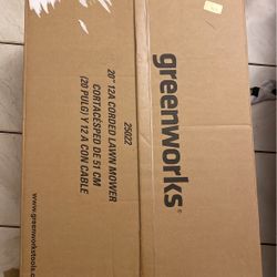 Green Works Lawn Mower