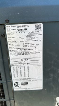 4 ton R407C condenser