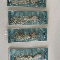 12 Twos Company Hand Embroidered Ornaments