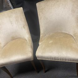Vintage Velvet Chairs