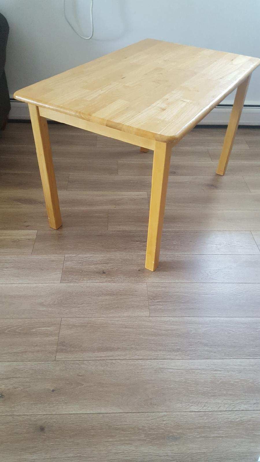 Wood table