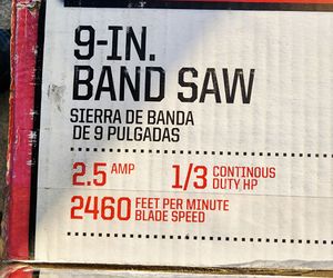 Craftsman 9" Band Saw