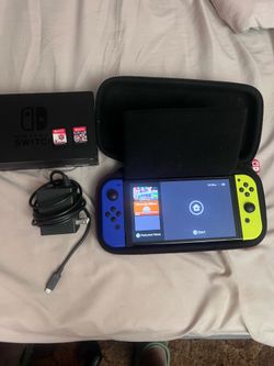 Nintendo Switch with dock